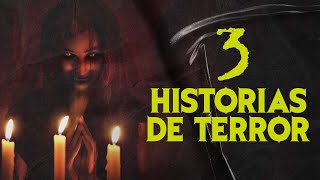 3 HISTORIAS DE TERROR VOL 146 Relatos De Horror [upl. by Aienahs154]