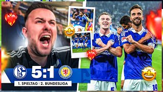 ESKALATION amp TRAUM START 😍💙 Schalke 04 vs Eintracht Braunschweig STADION VLOG 🏟️ [upl. by Wurtz51]