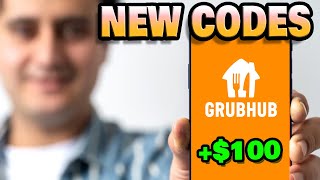 CRAZY 100 Grubhub Promo Code 😍 How to get Free Food Grubhub Coupon Codes 2024 [upl. by Zellner531]