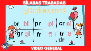 SÍLABAS TRABADAS AYUDA PARA DOCENTES👉👉VIDEO GENERAL  1👈😱 [upl. by Renckens]