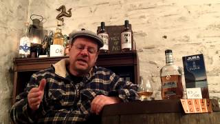 whisky review 474  Jura malt whisky 12yo  40 [upl. by Boff]