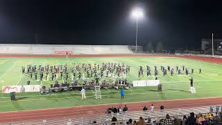 Hickman Marching Band FINALS performance of “The Agent” at 2024 MSMA State Festival [upl. by Craggy926]