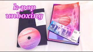 KPOP РАСПАКОВКА BTS WORLD OST ALBUM  UNBOXING [upl. by Ahl]