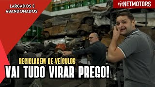 ESSES CARROS NÃO TEM MAIS JEITO VÃO VIRAR PREGO VEJA O PROCESSO RECICLACARS [upl. by Eerased]