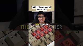 Akko Rosewood Review shorts akkoswitches keyboard [upl. by Hsetih]