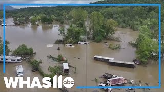 Hurricane Helene aftermath Death toll passes 130 supplies rushed to isolated communities [upl. by Atinad]