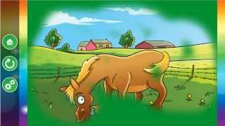 Farm Animals Scratch amp Color Game for Kids and Toddlers [upl. by Steinberg]