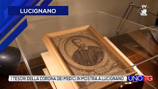 I tesori della corona dei Medici in mostra a Lucignano [upl. by Yelbmik]