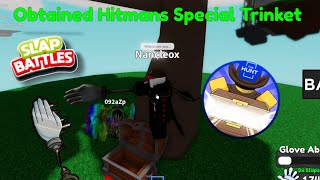 How To Get quotGlovelquot And quotHuntquot Badge In Slap Battles Roblox THE HUNT EVENT [upl. by Attenra]