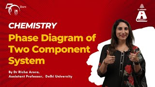 Phase Diagram of Two Component System  Chemistry  S Chand Academy [upl. by Nerreg]