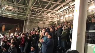 Fulham fans Craven cottage Fulham vs Wolves 27112023 [upl. by Mckenna]