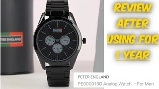 review of Peter England watch after using for 1 year [upl. by Friedland]