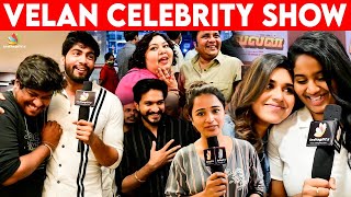 Velan Movie Celebrity Review  Mugen Rao  Tharshan  Kannika Ravi  Bigg Boss  Vijay TV [upl. by Nellir598]