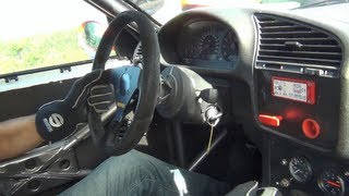 HD Crazy Ride in a BMW M3 GTR [upl. by Yatnuahc]