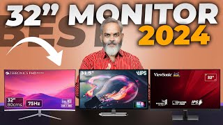 Best Budget 32 inch Monitor 2024 [upl. by Harrak]