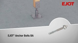 EJOT Anchor Bolts BA [upl. by Pesvoh]