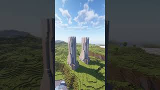 The White Towers  Minecraft Building Timelapse [upl. by Felicdad]