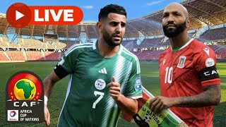 ALGERIE VS GUINÉEÉQUATORIALE EN DIRECT [upl. by Nnyroc]