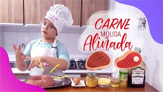 Cómo Aliñar la Carne Molida [upl. by Silera]