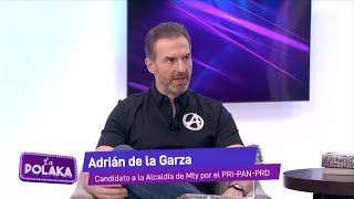 La Polaka Nos acompaña Adrián de la Garza y Sara Carolina García [upl. by Braynard8]