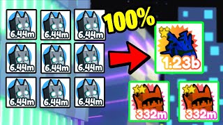 😱 NEW BEST FUSING METHOD FASTEST WAY TO GET RAINBOW TECHNO CAT  Pet Simulator X [upl. by Rodi]