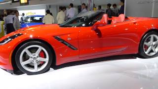 IIMS 2014 Chevrolet Corvette 2015 Exterior amp Interior View [upl. by Bena]