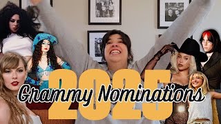 2025 Grammy Nominations REACTION [upl. by Niwrehs79]