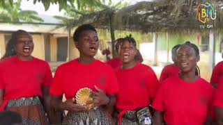 Agbadza medley by Elorm Borborbor group  Ewe Local Drumming and dance  twerk [upl. by Iahcedrom855]