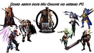 Como abrir dois Mu Online no mesmo PC [upl. by Ybocaj]