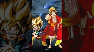 Who is strongest  Goten vs Luffy  dbzkakarot goku dragonballsuper [upl. by Hairej]