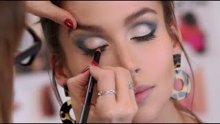 Beauty Search Tutorial de ojos metálicos [upl. by Krell]