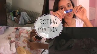 ROTINA MATINAL PRA ESCOLA [upl. by Nedrob]