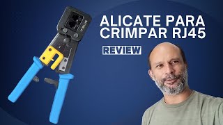 Alicate Crimpador RJ45 por R4500 Vale a Pena [upl. by Sivra]