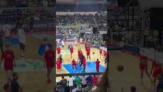 Brgy Ginebra  Warm Up for Game 2 of the SemiFinals PBA Governors Cup 2024 [upl. by Ahsikal]