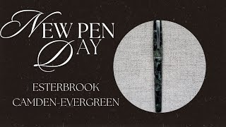 New Pen Day  Esterbrook Camden  Estie Comparison [upl. by Anahsek]