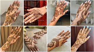 Simple Mehndi Designmehndi design new fancy simpleMehndi Design SimpleBack Hand Mehndi Design [upl. by Secnarfyram]