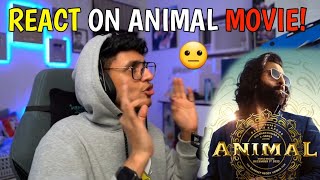 triggered insaan reaction on animal movie 😐  animal movie review triggered insaan [upl. by Dolan]