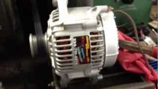 Dodge  Jeep alternator low rpm test [upl. by Zenger]