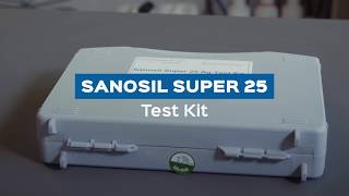 How to use Sanosil Super 25 Test Kit Instructional Video [upl. by Lavery]