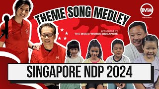 Singapore National Day 2024 Theme Song Medley  The Music Works Singapore [upl. by Ynnig]