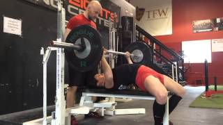 Powerlifting Bench Press Form [upl. by Horwath]