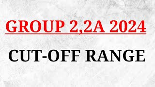 TNPSC GROUP 22A 2024 CUTOFF RANGE [upl. by Atoiyanap]