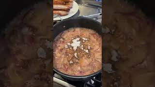 Sausage and mash potatoes a classic home cooked meat Easy and nostalgic food homecooking food [upl. by Edurtreg]