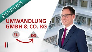 Einzelunternehmen in Personengesellschaft einbringen GbR  oHG  GmbH amp Co KG  Teil 55 [upl. by Llenrag]