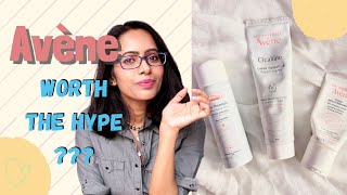 Avene Review for irritated skin 🧡  Thermal water spray Recovery cream amp cicalfate repair cream [upl. by Secnarfyram]