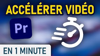 Accélérer une vidéo sur Premiere Pro [upl. by Lamonica]