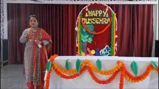 Sacred Heart School Dussehra Celebration With Kids 🎇 [upl. by Philine581]