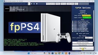 FPPS4 PS4 Emulator Full Setup Guide on PC 2024 [upl. by Noinatrad]