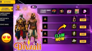 DIWALI EVENT 2024 🥳🤯 FREE FIRE NEW EVENT  FF NEW EVENT  UPCOMING EVENT IN FREE FIRE [upl. by Ttelracs]