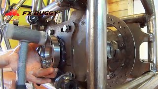 Crosskart Buggy Build Part 5 Center Hub Installation [upl. by Lenci]